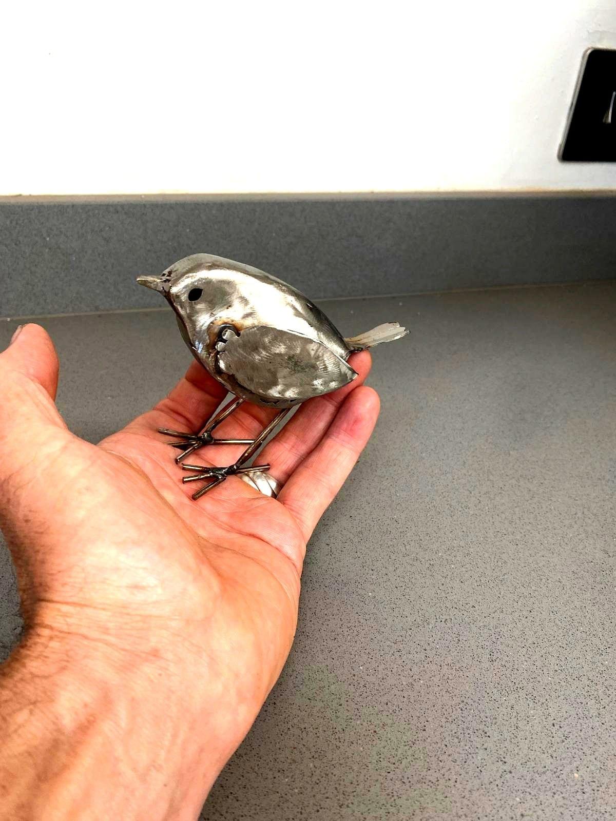 Wren — metal sculpture by Bunyan & Breeze